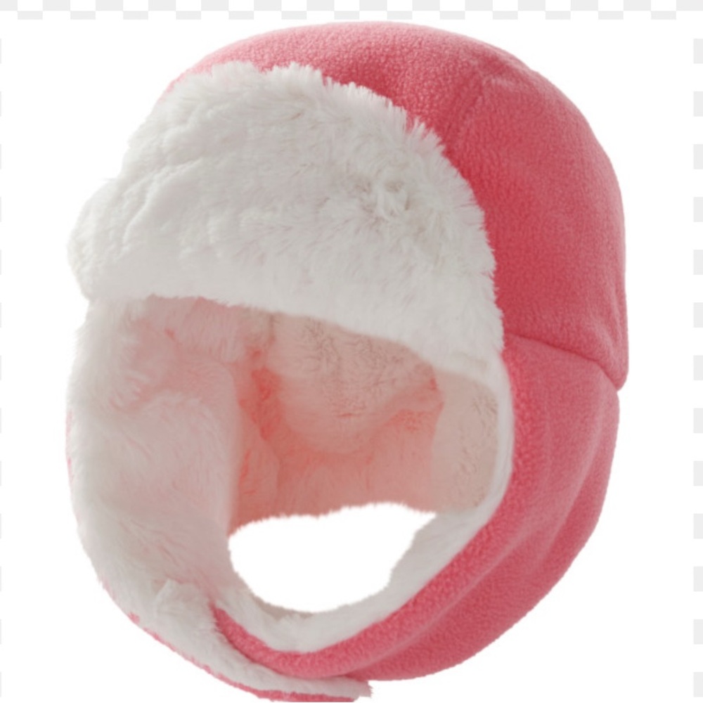 Carhartt Pink and White Kids Fleece Hat